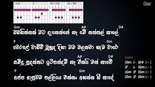 සුරුවම අයිනෙ පුංචි පැලේ | Suruwama aine Punchi Pale Guitar Chords