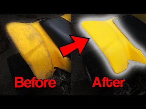 Cara Restore Pudar plastik pada ATV!