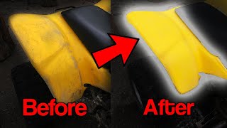 How to Restore Faded Plastic on an ATV!