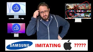 Samsung M8 Smart Monitor, Simply An Apple Studio Display Imitation?