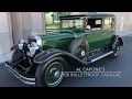 Al Capone's 1928 Bulletproof Cadillac