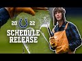 Matty Ice Reveals The Colts 2022 Schedule