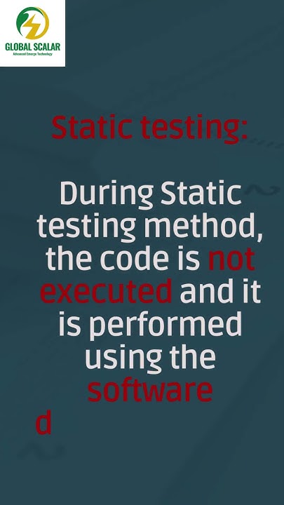What is the difference between static and dynamic testing | #static # ...