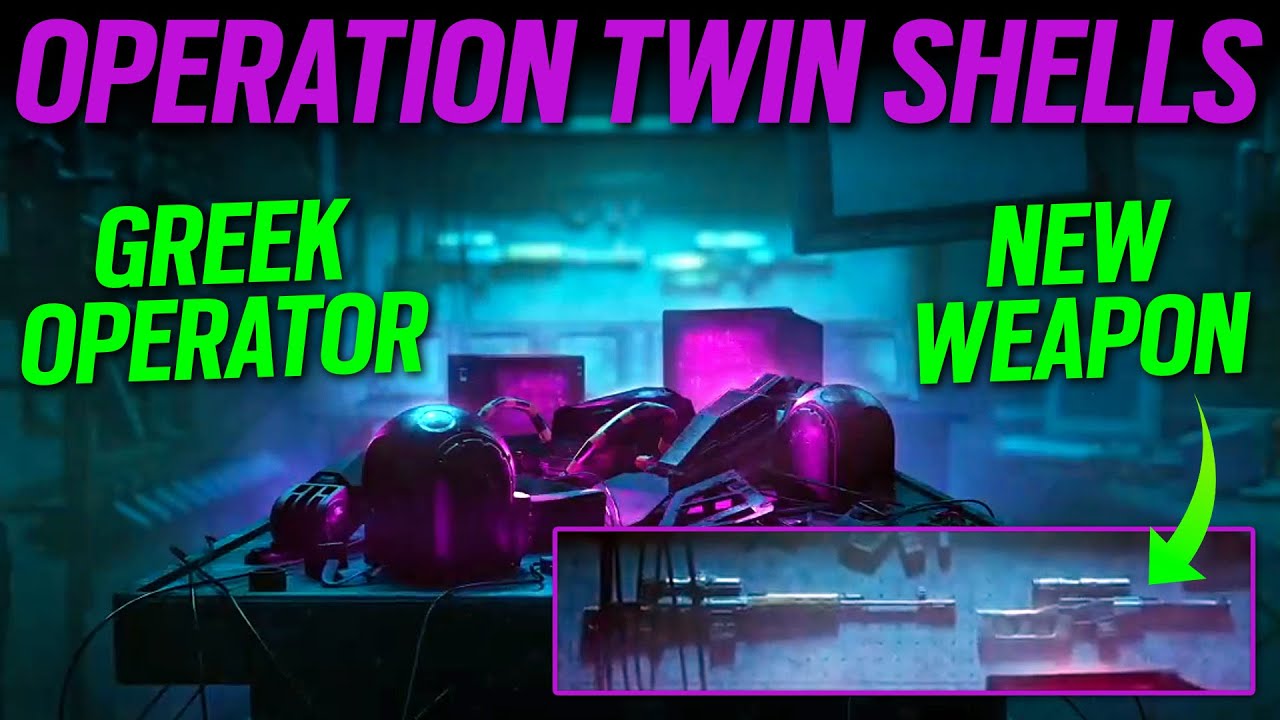 Operation Twin Shells - Greek Operator - 6News - Rainbow Six Siege Y9S3 ...
