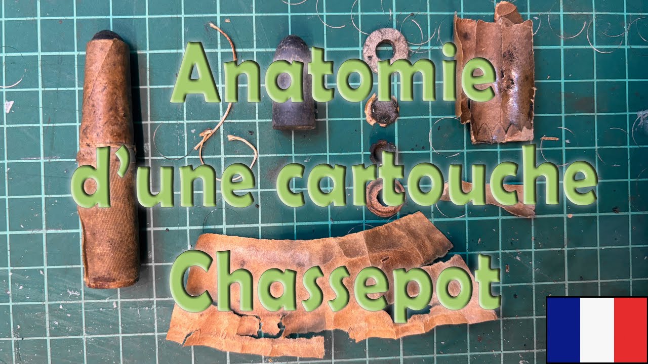Anatomie d'une cartouche Chassepot