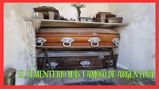 🪦​Éste  CEMENTERIO tiene algo especial💀​|TOUR del CEMENTERIO DE LA RECOLETA|👻​☠️​