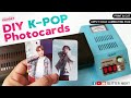 DIY KPOP PHOTOCARDS | APPLY COLD LAMINATING FILM PART 1 | CANON G3020 PRINTER | GLITTER NIGHT