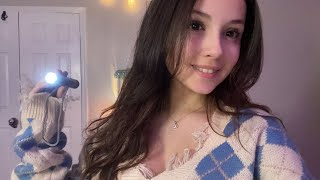 ASMR not-very-smart focus exam lofi (flashlight, personal attention, whispered)