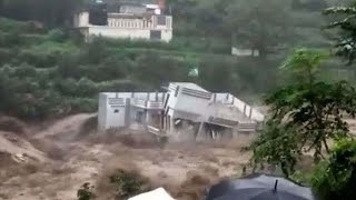 Dismay as Pakistan flag drowns in Swat