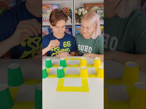 Захвати стаканы первым😁#boardgames #challenge #настолки #настольныеигры #partygames