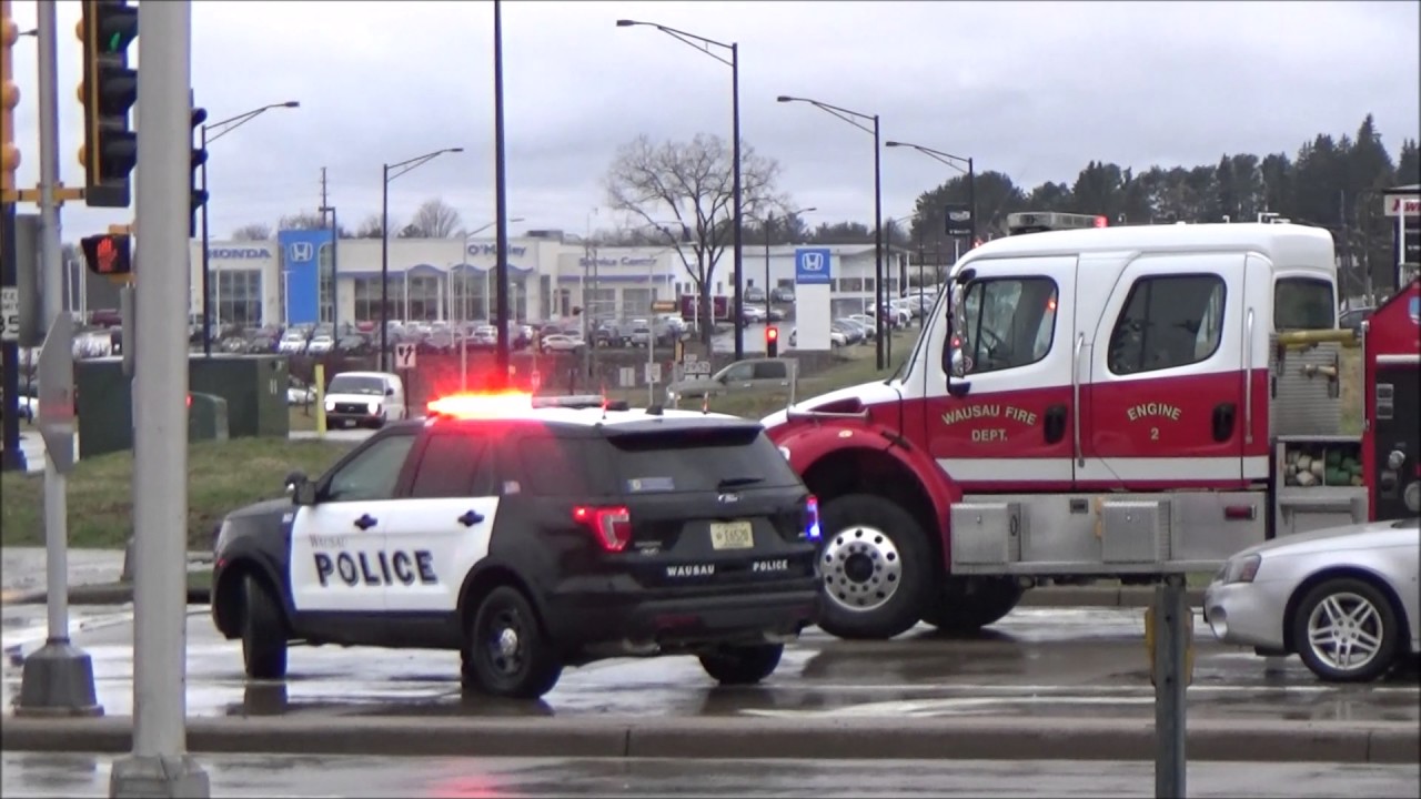 2 Vehicle Accident, Wausau WI April 10th 2017 YouTube