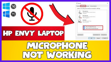 Microphone Is Not Working In Hp Envy Laptop {Latest}