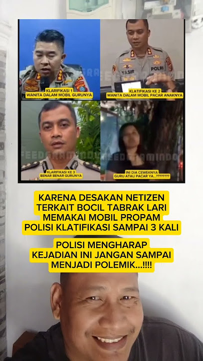 POLISI KLARIFIKASI LAGI SAMPAI TIGA KALI #viral #memes #newinfo #fypshort #funny #lucu #ngakak