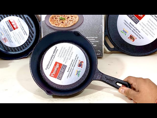 Prestige Dosa Tawa Of Cast Iron Help In Even Heat Distribution/Scratch  Resistant