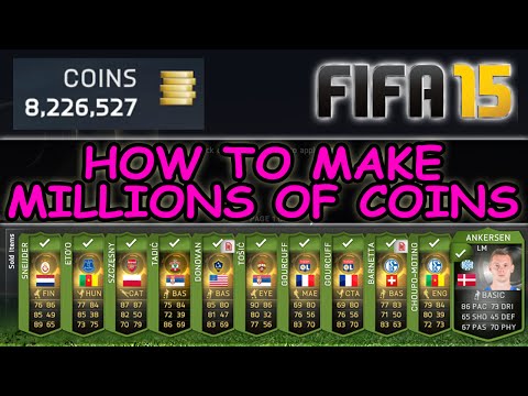 HOW TO MAKE MILLIONS OF COINS ON FIFA 15 ULTIMATE TEAM!!!