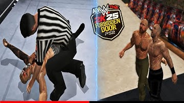 Aew Darby Allin in Handicap vs. Jon Moxley & Claudio Castagnoli (WWE 2K25 PS2 PATCH)