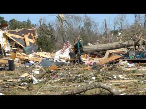 01-21-17 Hattiesburg Mississippi Tornado Damage