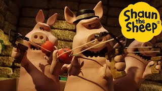 Shaun the Sheep 🐑 PIG FOOD FIGHT! - Cartoons for Kids 🐑 Full Episodes Compilation [1 hour]