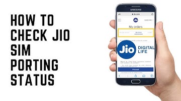 Jio Sim Status! How To Check Jio Sim Porting Status Online! Jio sim Porting Status