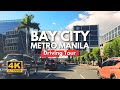 Sm moa complex aseana city and entertainment city  driving tour  4k  philippines