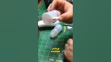 How to Build a DIY Spaceship with Yogurt Bottles #kitbashing