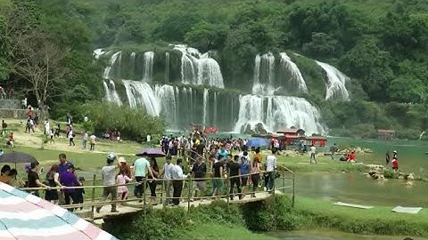 Vẻ Đẹp Hùng Vĩ Thác Bản Giốc Mùa Nước Đổ - Thác Bản Giốc Cao Bằng