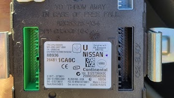 2010 Infiniti FX35 BCM Body Control Module Location and Removal