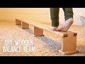Kids Balance Beam // DIY Gymnastics