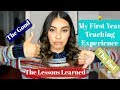 First Year Teaching Experience & Lessons Learned