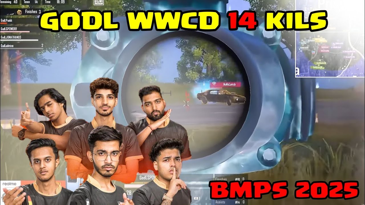 GodL Secures WWCD in First Match of Round 3! 💥 | BMPS 2025 - YouTube
