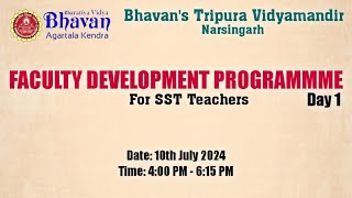 FACULTY DEVELOPMENT PROGRAMME (Day-1)