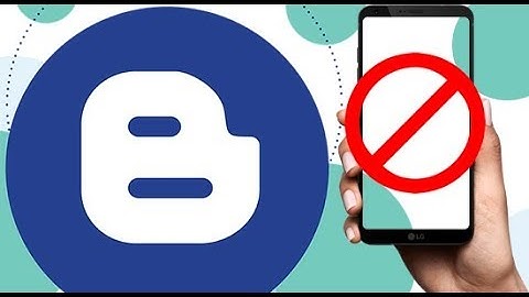 How to Disable Mobile Theme View Blogger