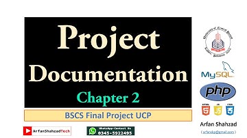 Chapter 2 Documentation UCP by Arfan Shahzad