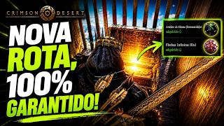 Crimson Desert: A Rota SECRETA para Flechas Infinitas Nível 3 (Sem Bloqueio!)