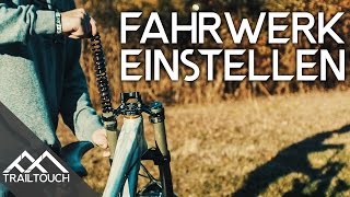 Mountainbike SETUP: Fahrwerk einstellen - TrailTouch