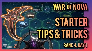 War of Nova 4 HUGE Tips & Tricks - Complete Beginners Guide LOTR RTW 1.0 Space