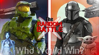 Master Chief Vs. The Mandalorian: Who Would Win |TheRandomBattle X| Ep. 1
