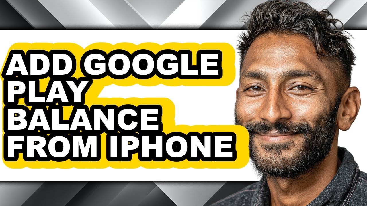 How to Add Google Play Balance from Iphone (updated)