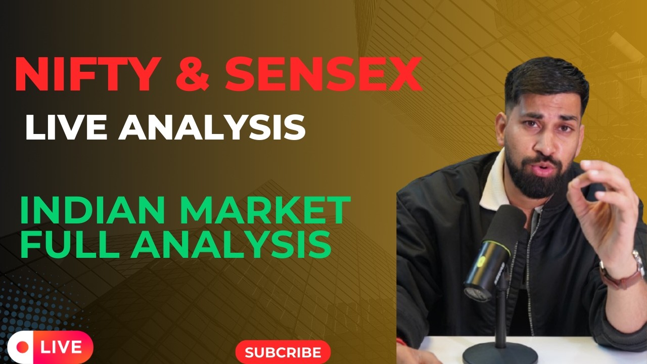 MONDAY NIFTY ANALYSIS | NIFTY & SENSEX LIVE | 02JAN LIVE INDIAN MARKET | LIVE ANALYSIS
