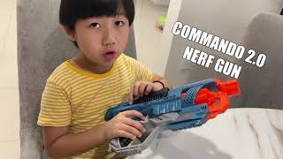 Commando 2.0 Nerf Gun - Toy Review & Showcase