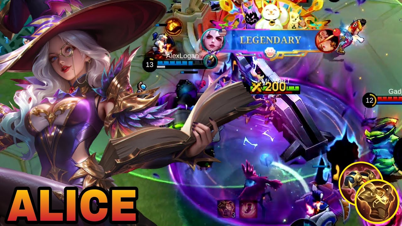 Alice FULL TANK Is Still The Best Build On Her! Revamp Luckybox Skin Gameplay | Mobile Legends