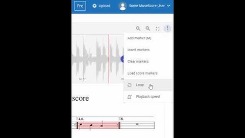 Sync your score with video - Step 3.3