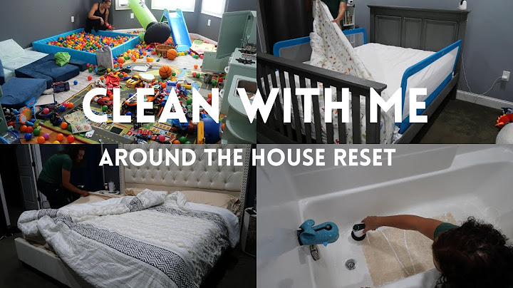 Clean With Me| Around The House Reset