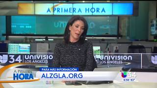 ALZGLA - Gabriela Teissier on Univision