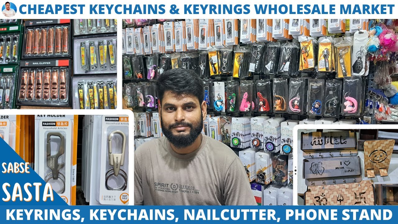 Latest Keychain & Keyrings Wholesale Market in Kolkata | MDF Home Decorative Items and Stands
