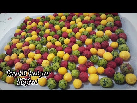 Video: Renkli Köfte Nasıl Yapılır?