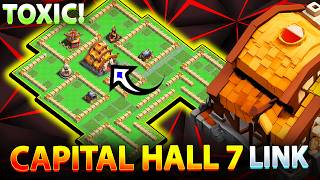 Capital Hall 7 Base Layout LINK in CLASH OF CLANS