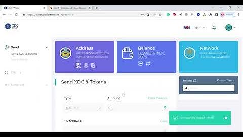 How to Add $SRX Token to the XDC Network Web Wallet?