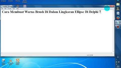 Cara Membuat Warna Brush Di Dalam Lingkaran Ellipse Di Delphi 7
