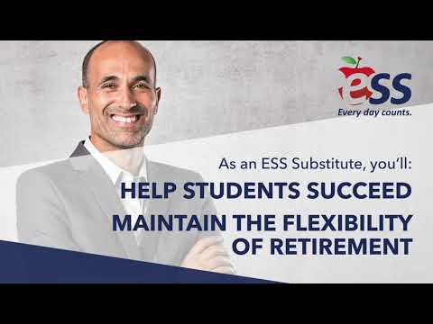 Get back into the classroom as an ESS substitute!